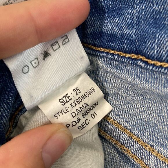 Joe’s Jeans Dana Distressed Skinny Jeans Size 25 - Picture 7 of 10